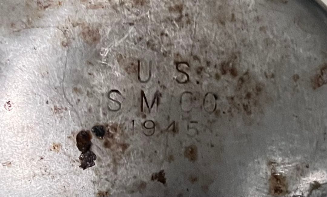 WW2/M-1936 米軍実物装備 水筒(1945年製) M8A1鞘付