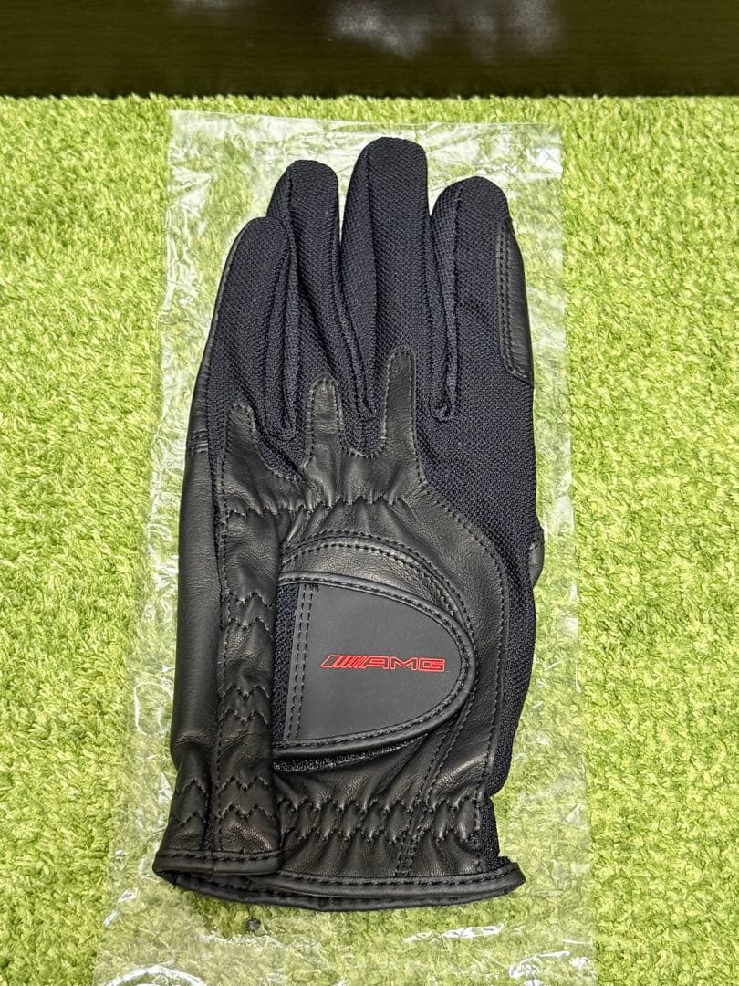 AMG ゴルフ用品5点セット　シューズケース　ヘッドカバー　キャップ　他