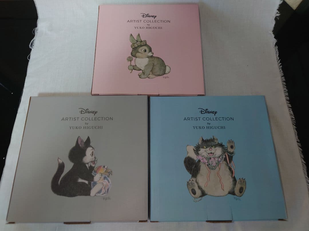 ヒグチユウコ ディズニー プレート フィガロ とんすけ ルシファー 3枚セット