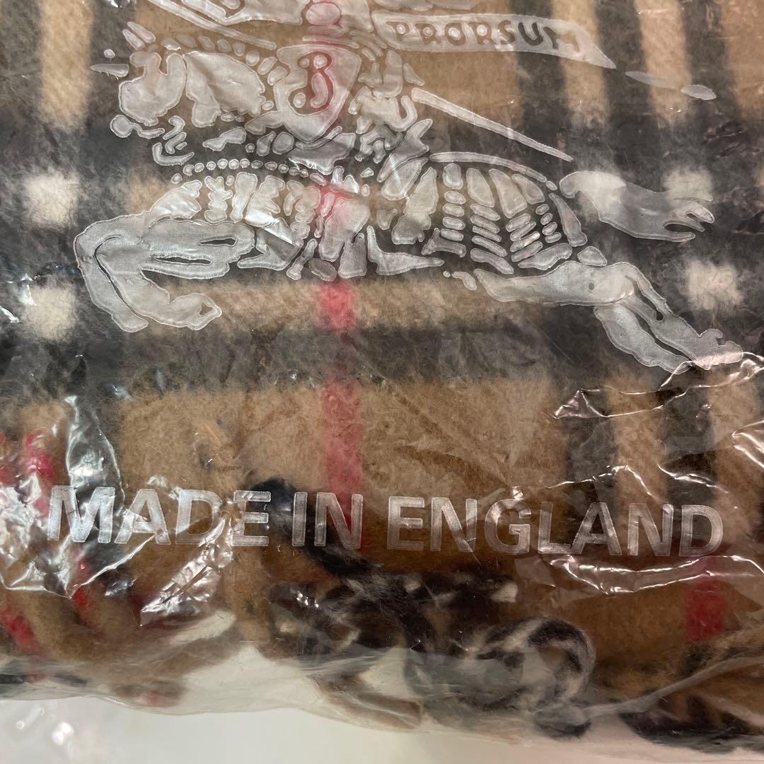 新品バーバリーマフラー　England