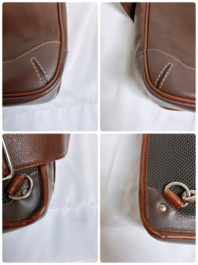 SOMES SADDLE レザー ボディバッグ トロット ソメスサドル