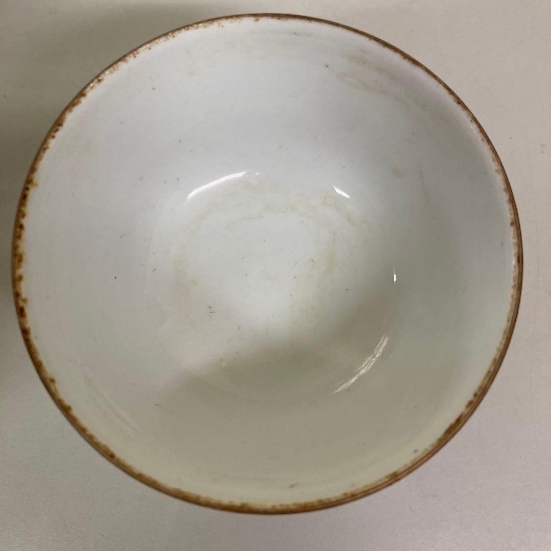 D-4 骨董 アンティーク レトロ ヴィンテージ 古美術 時代物 和食器 飯碗