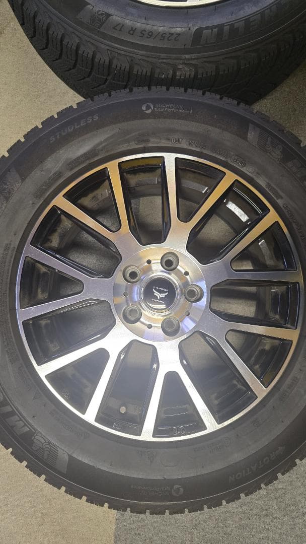 2024年2本　ミシュラン X-ICE 225/65R17　ホイール 4本セット