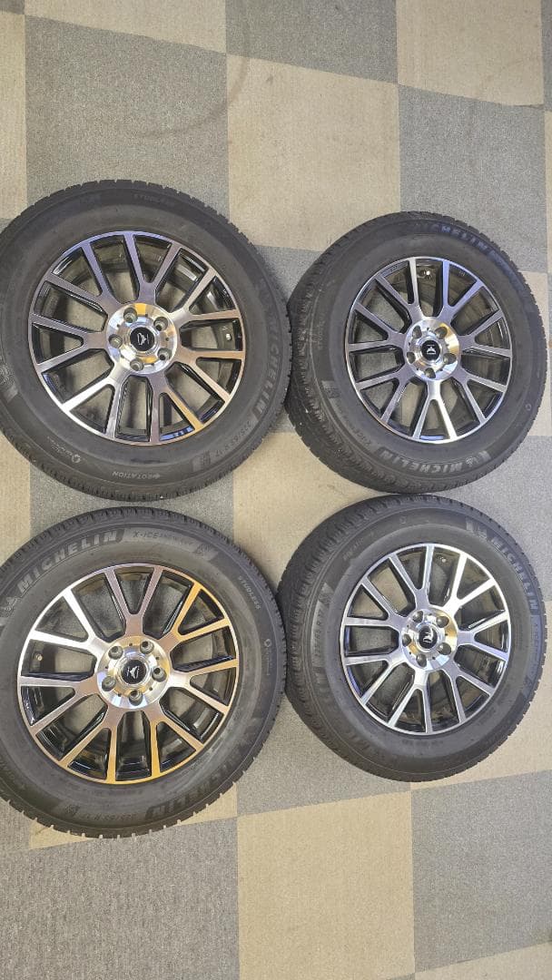 2024年2本　ミシュラン X-ICE 225/65R17　ホイール 4本セット