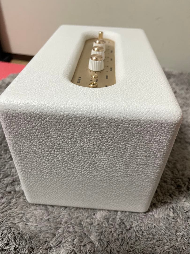 Marshall ホワイト スピーカー ACTON II 【美品】