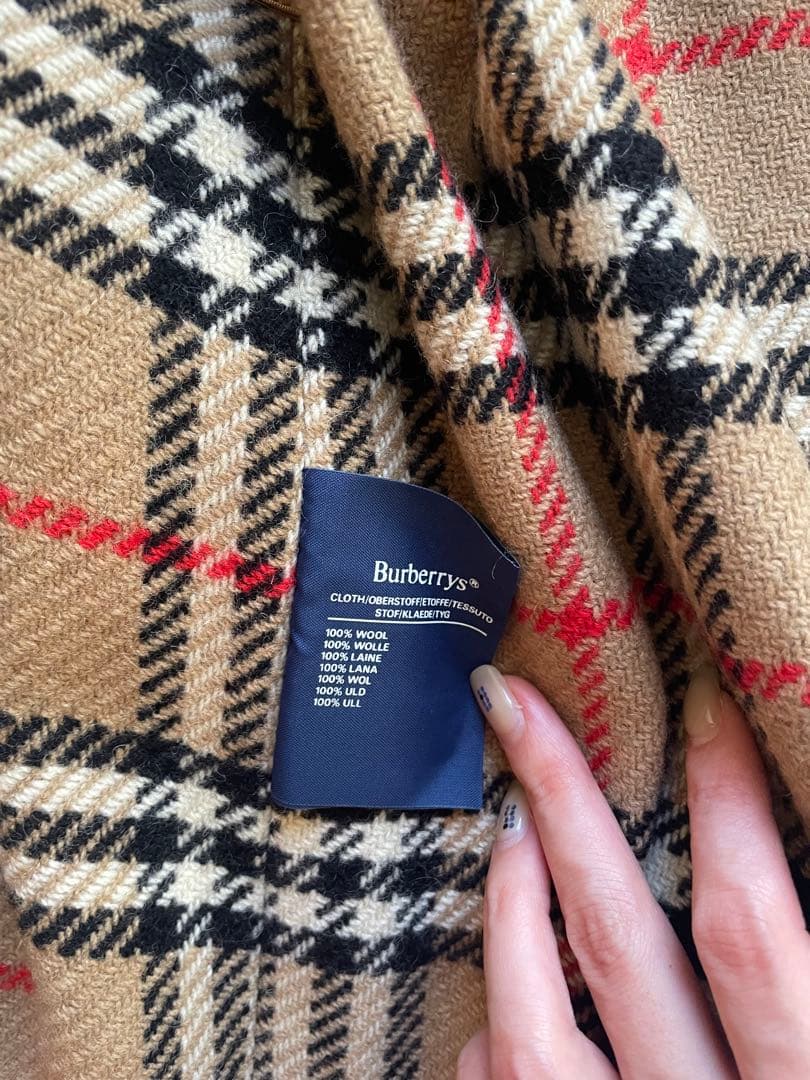 【美品】BURBERRY vintageステンカラーコートライナー付 1980s