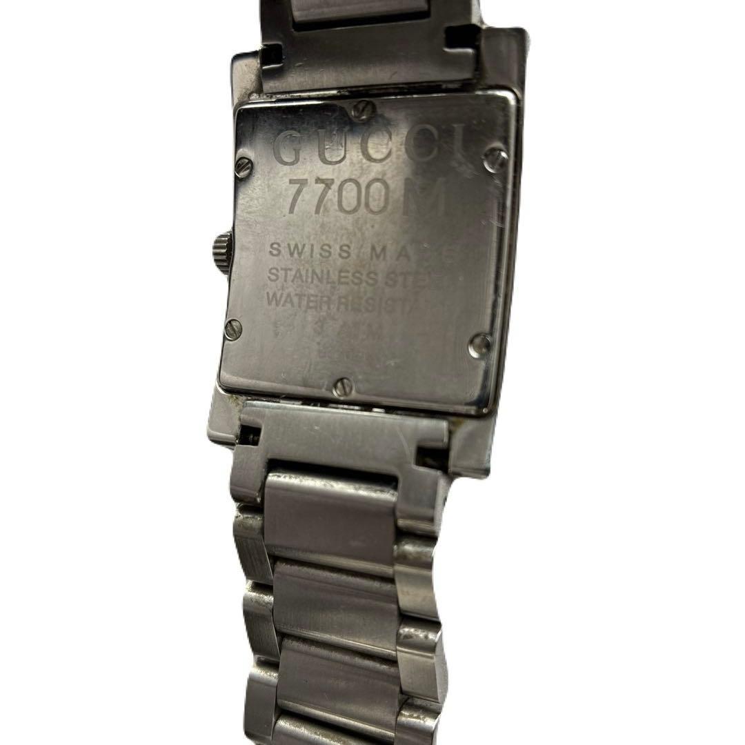 グッチ　GUCCI アナログ　腕時計 ブラック　7700Ｍ