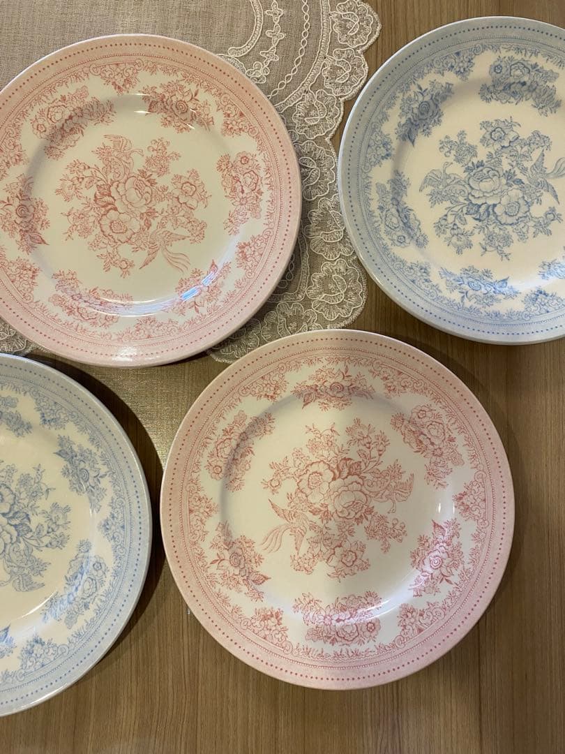 Burleigh フェザンツ 4枚セット