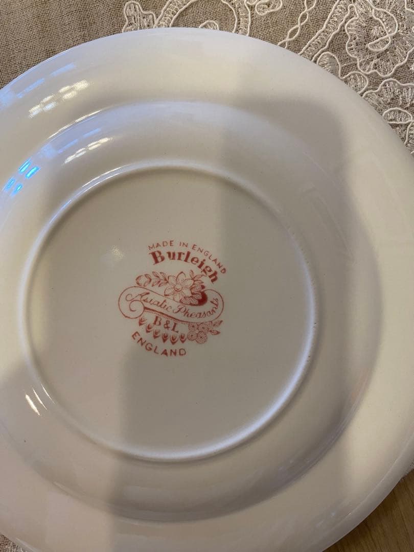 Burleigh フェザンツ 4枚セット