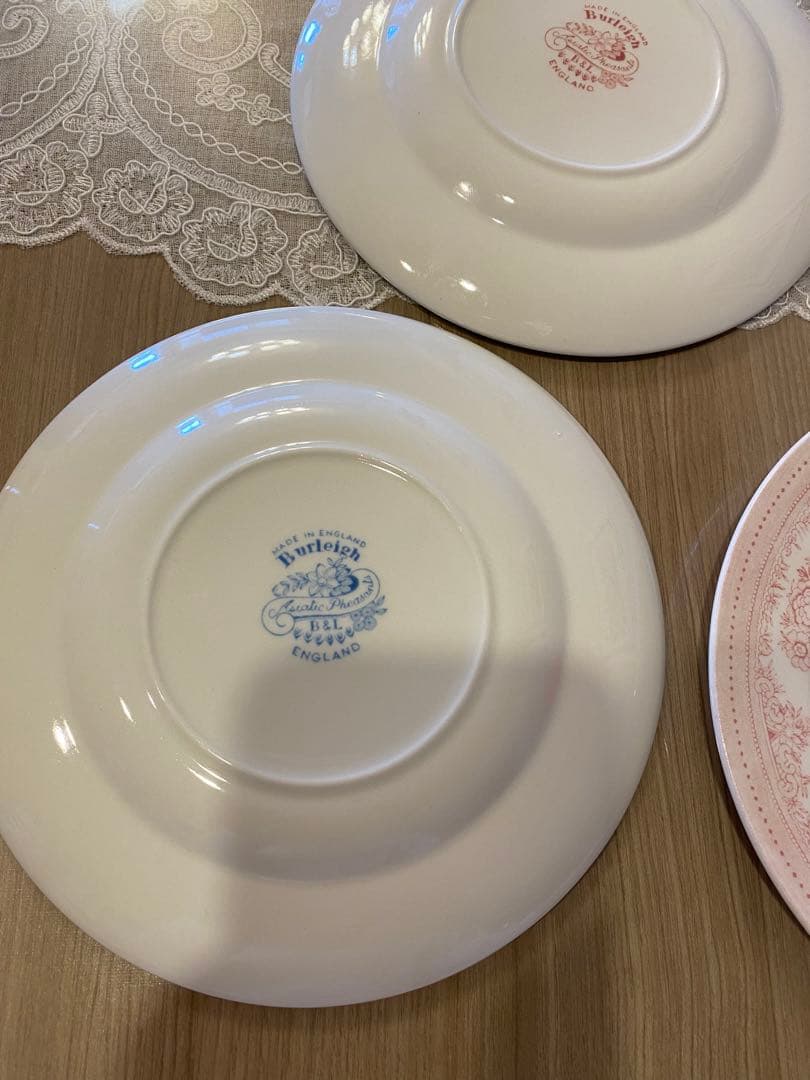 Burleigh フェザンツ 4枚セット
