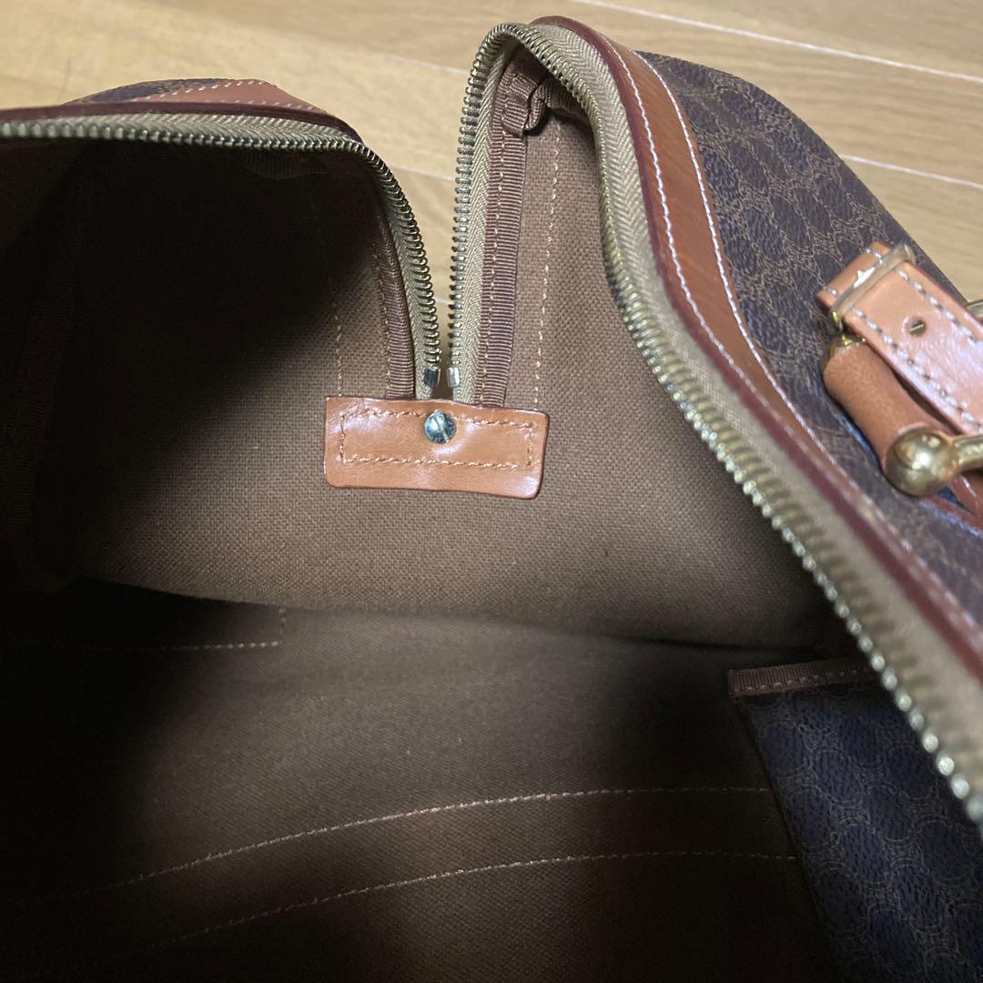 16日まで再値下　美品　セリーヌ　CELINE マカダム　ボストンバッグ　旅行