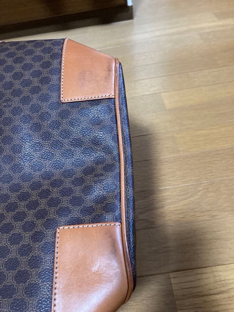 16日まで再値下　美品　セリーヌ　CELINE マカダム　ボストンバッグ　旅行