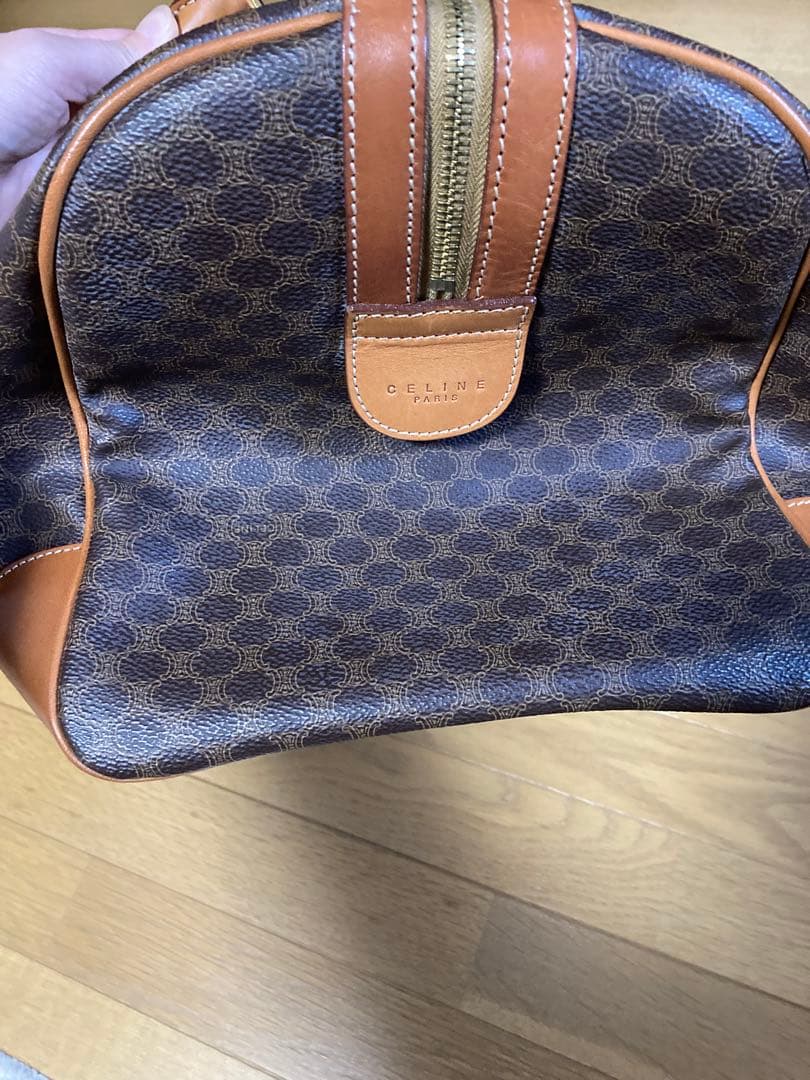 16日まで再値下　美品　セリーヌ　CELINE マカダム　ボストンバッグ　旅行