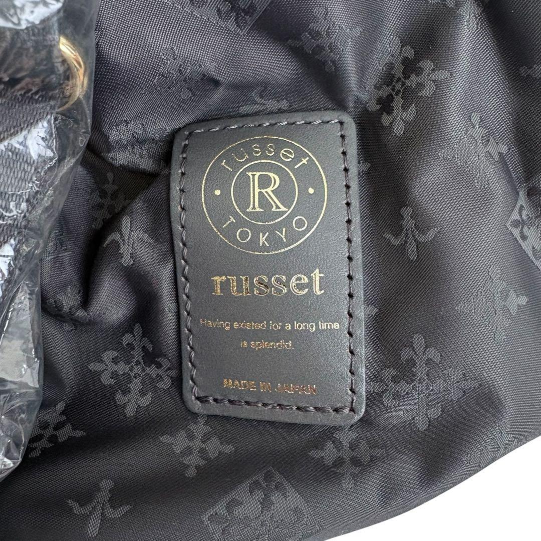 russet ラシット ボストンバッグ 2way トラベルバッグ グレー 旅行