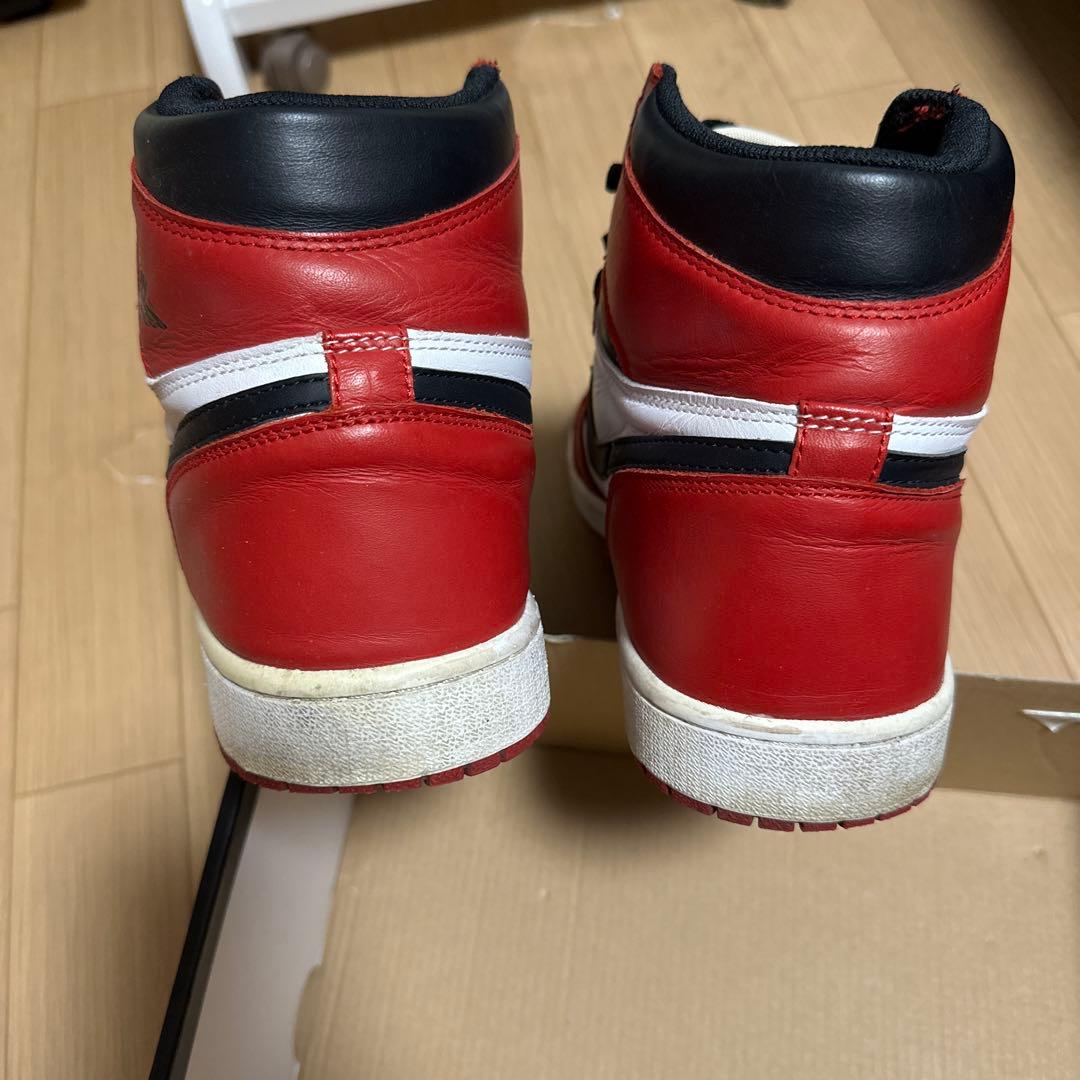 ナイキ エアジョーダン ハイカット レッド