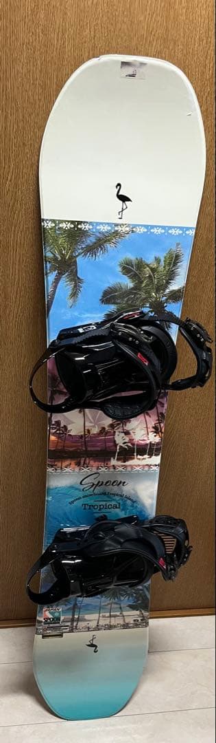 Salomon Spoon 140cm スノーボード ビンディング付き3点セット