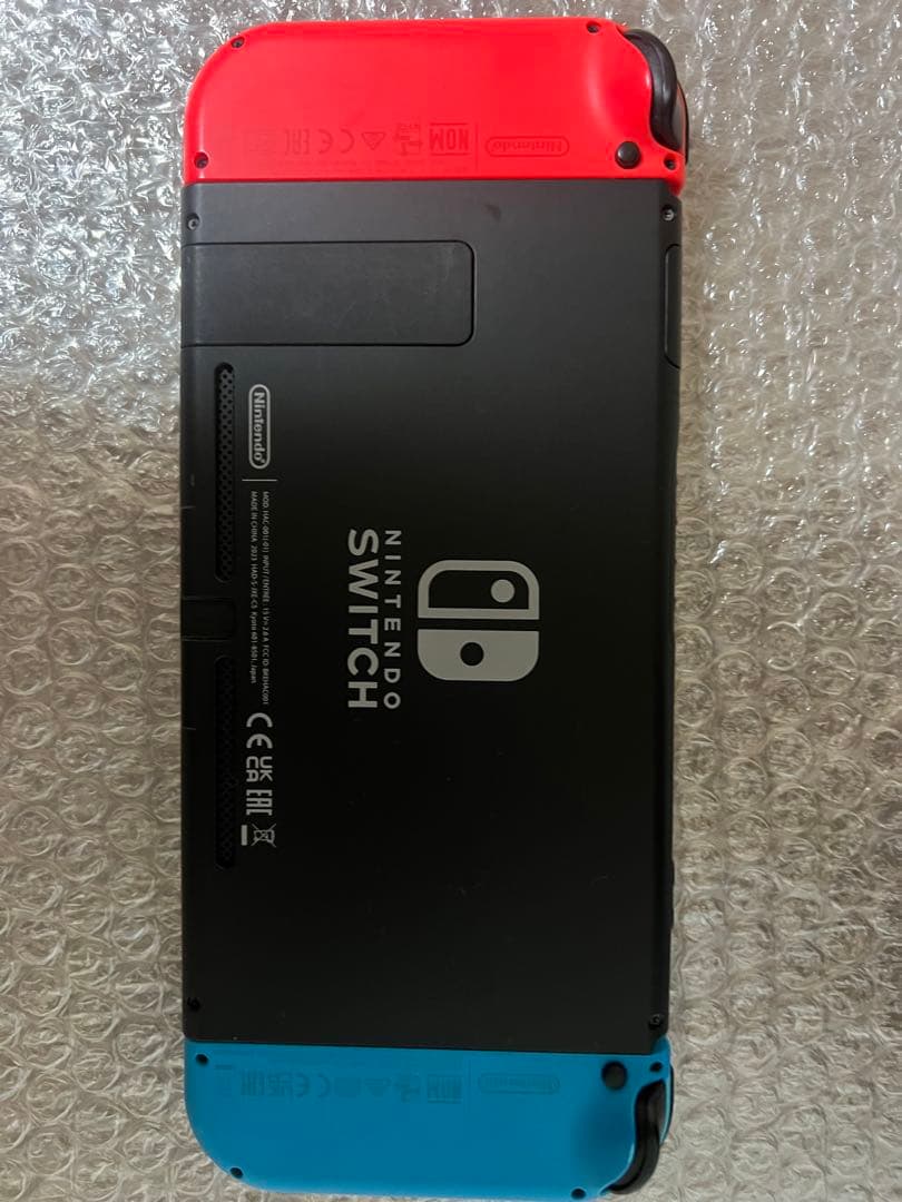 Nintendo Switch 青/赤 本体 ACアダプター付き箱無し初期化済み