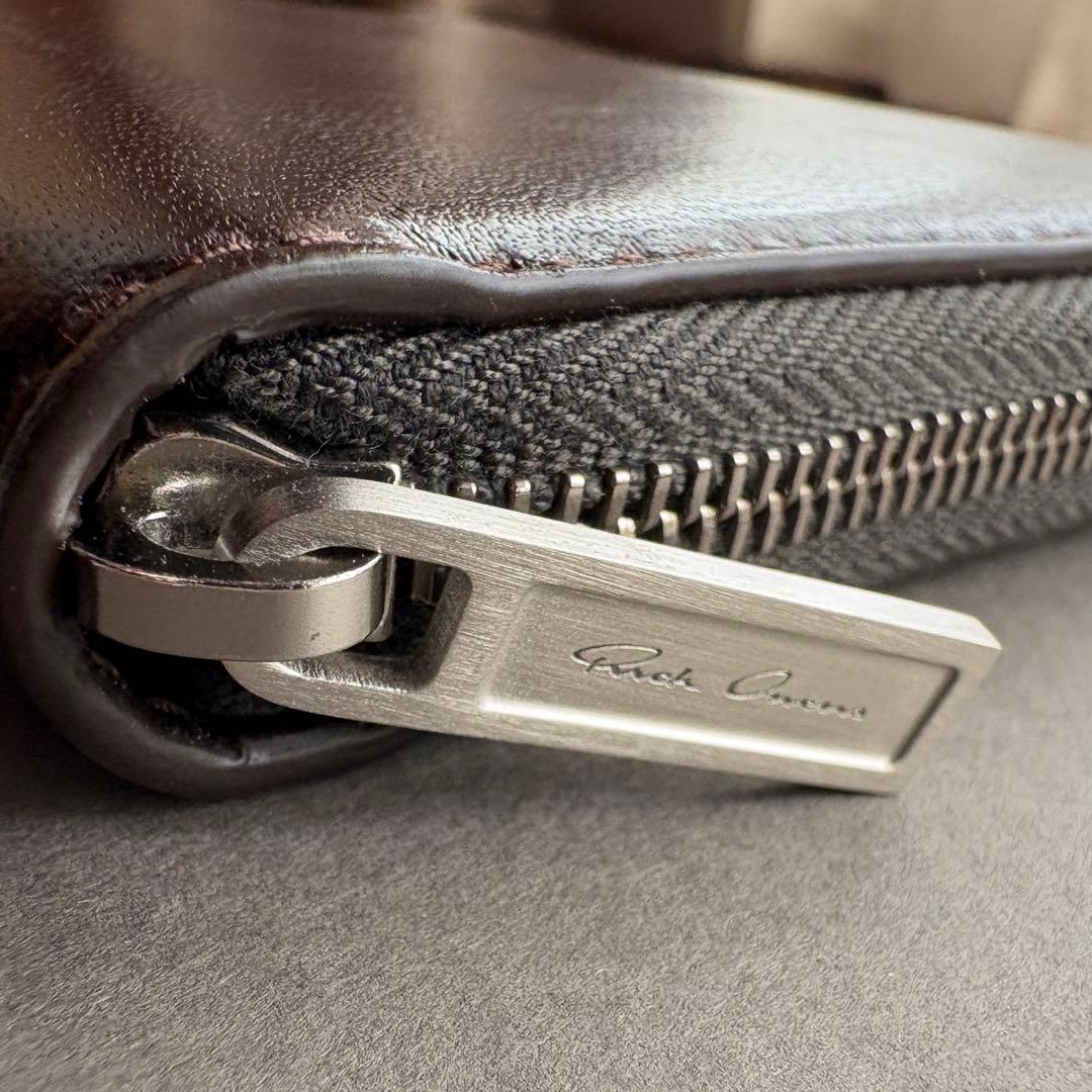 Rick Owens Zipped Wallet レザー ジップウォレット 新品