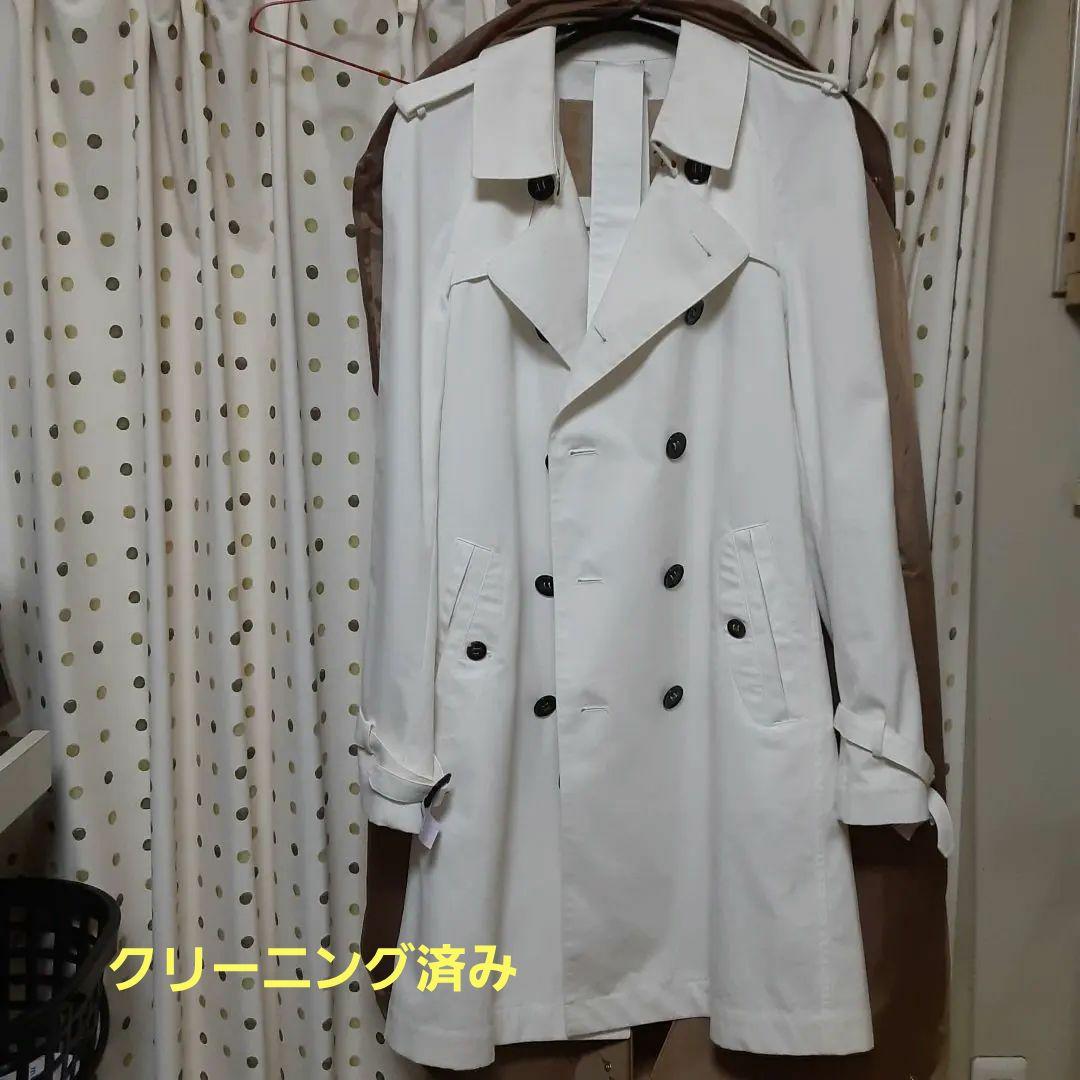 正規品 美品 近年モデル 希少バーバリー ホワイトトレンチコート…
