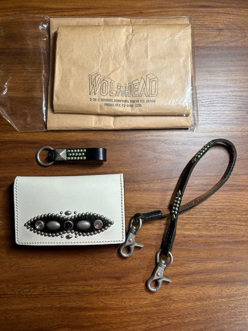 WOLF’S HEAD ウルフズヘッド　財布、ベルトループ、ウォレットコード