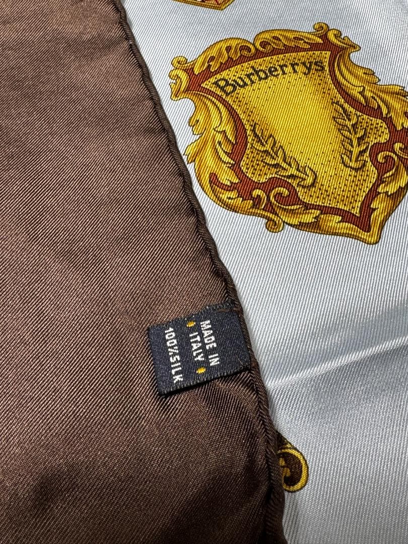 良品　BURBERRY　スカーフ　ｗ2825-1209-⑤-④