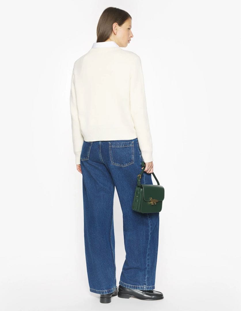 新品 MAISON KITSUNE フォックス メリノジャンパー メゾンキツネ