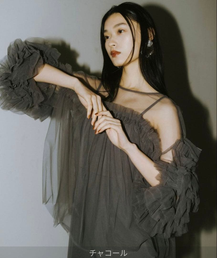 アンドレスド／double cross all in one dress