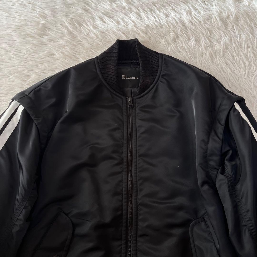 【美品】ダイアグラム　グレースコンチネンタル　ミリタリー2wayジャケット