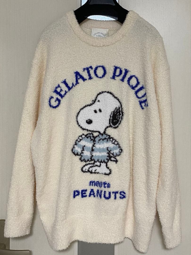 gelato pique PEANUTS ジャガードプルオーバー&ショートパンツ