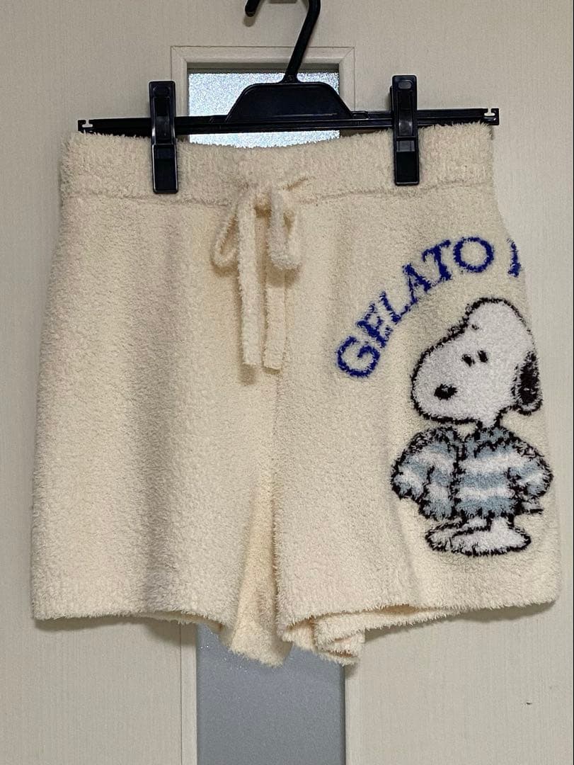 gelato pique PEANUTS ジャガードプルオーバー&ショートパンツ