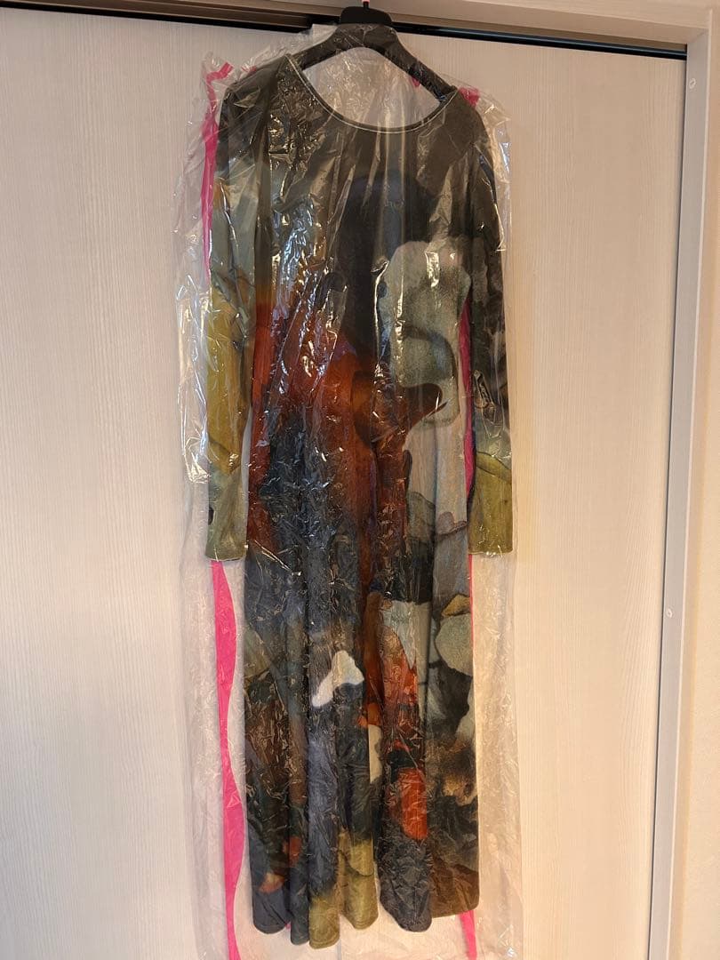 ♡美品♡Ameri VINTAGE ベロアアートワンピース