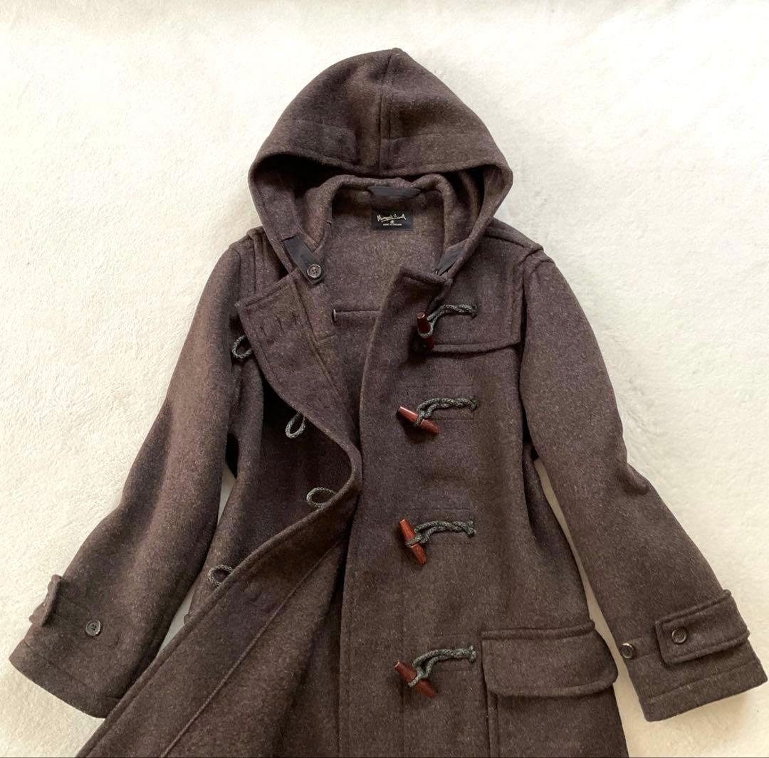 【美品】マーガレットハウエル ダッフルコート ロング 旧タグ 英国製