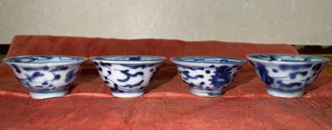 ツ*ず様 煎茶道具　茶器　茶碗　9客セット