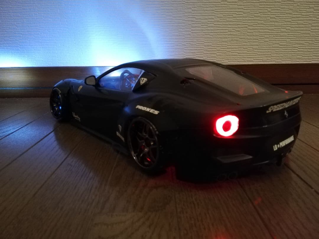 専用 1/10 タミヤ ラジコン ボディ フェラーリ F12 TDF ドリパケ等