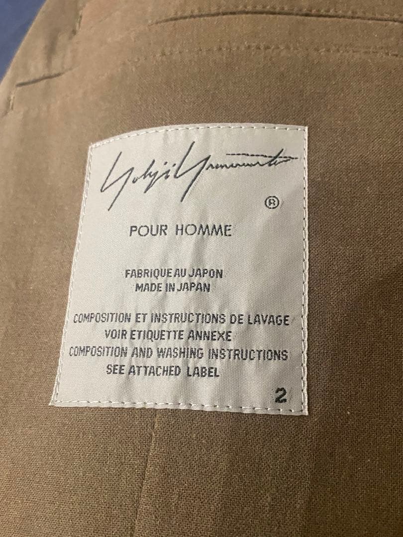 yohjiyamamoto pour homme 17ssデッサンコート