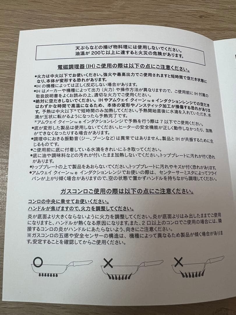 アムウェイ　ノンスティックフライパン