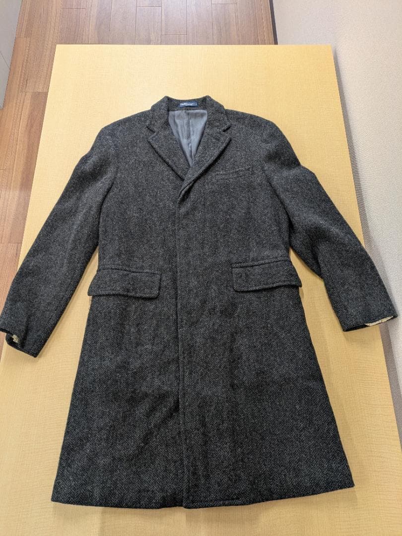 ☆美品☆Polo By Ralph Laurenグレー ウール チェスターコート