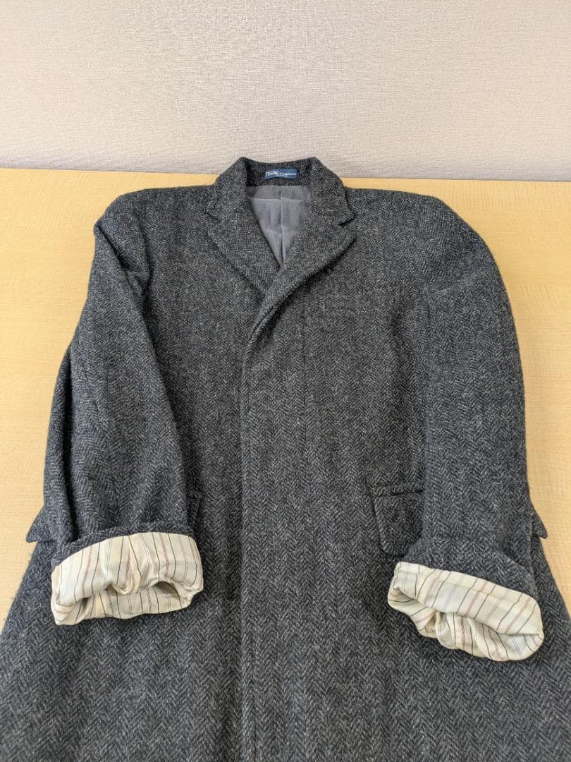 ☆美品☆Polo By Ralph Laurenグレー ウール チェスターコート