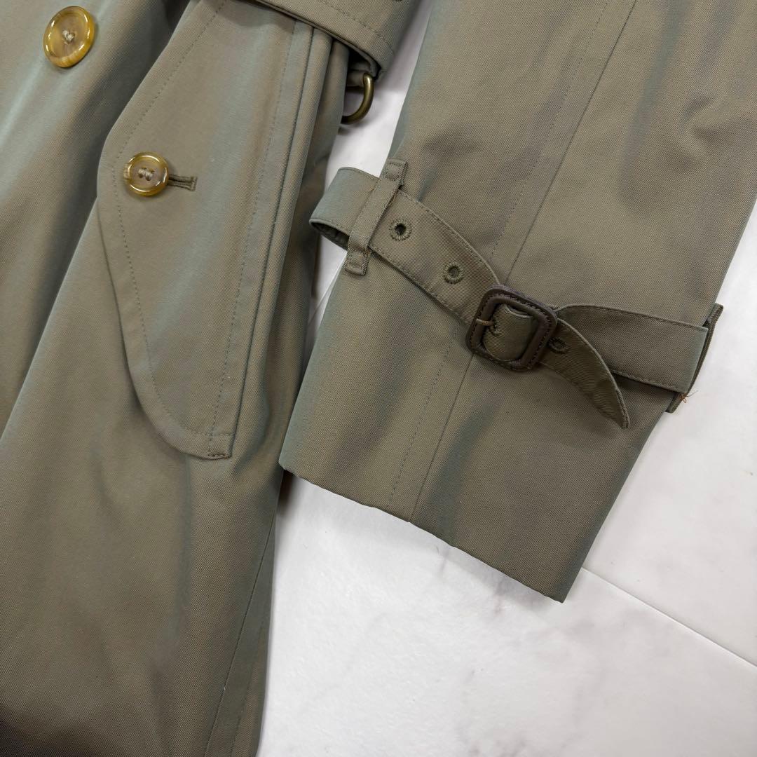 希少 バーバリーズ　トレンチコート ベルト付　ノバチェック　 M