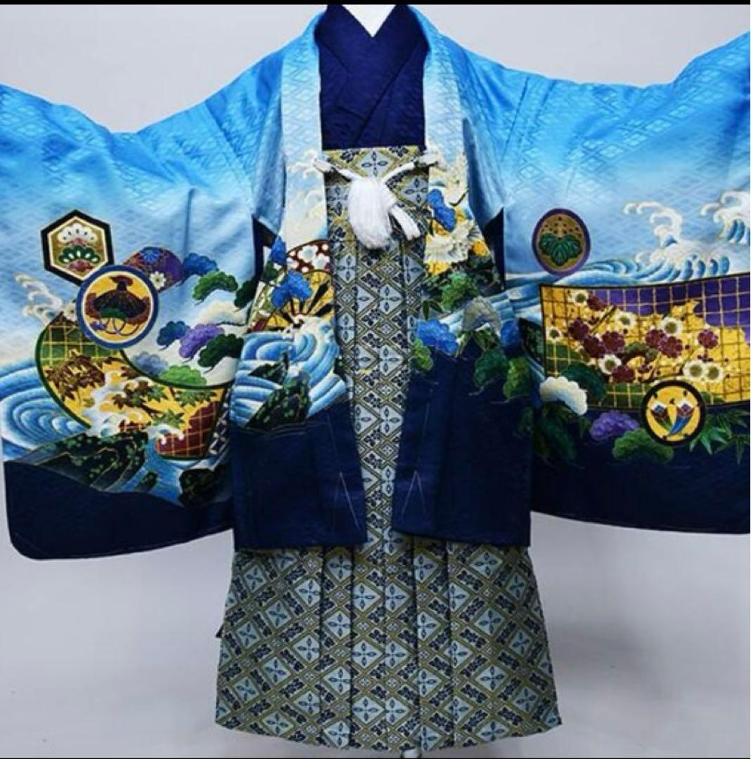 七五三男の子▪️5歳 羽織袴 フルセット