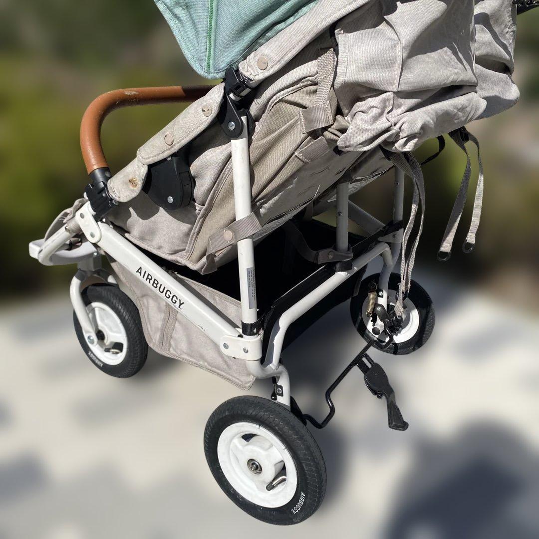 ☆一部訳あり　Air Buggyベビーカー2人乗りココダブルクローバー☆