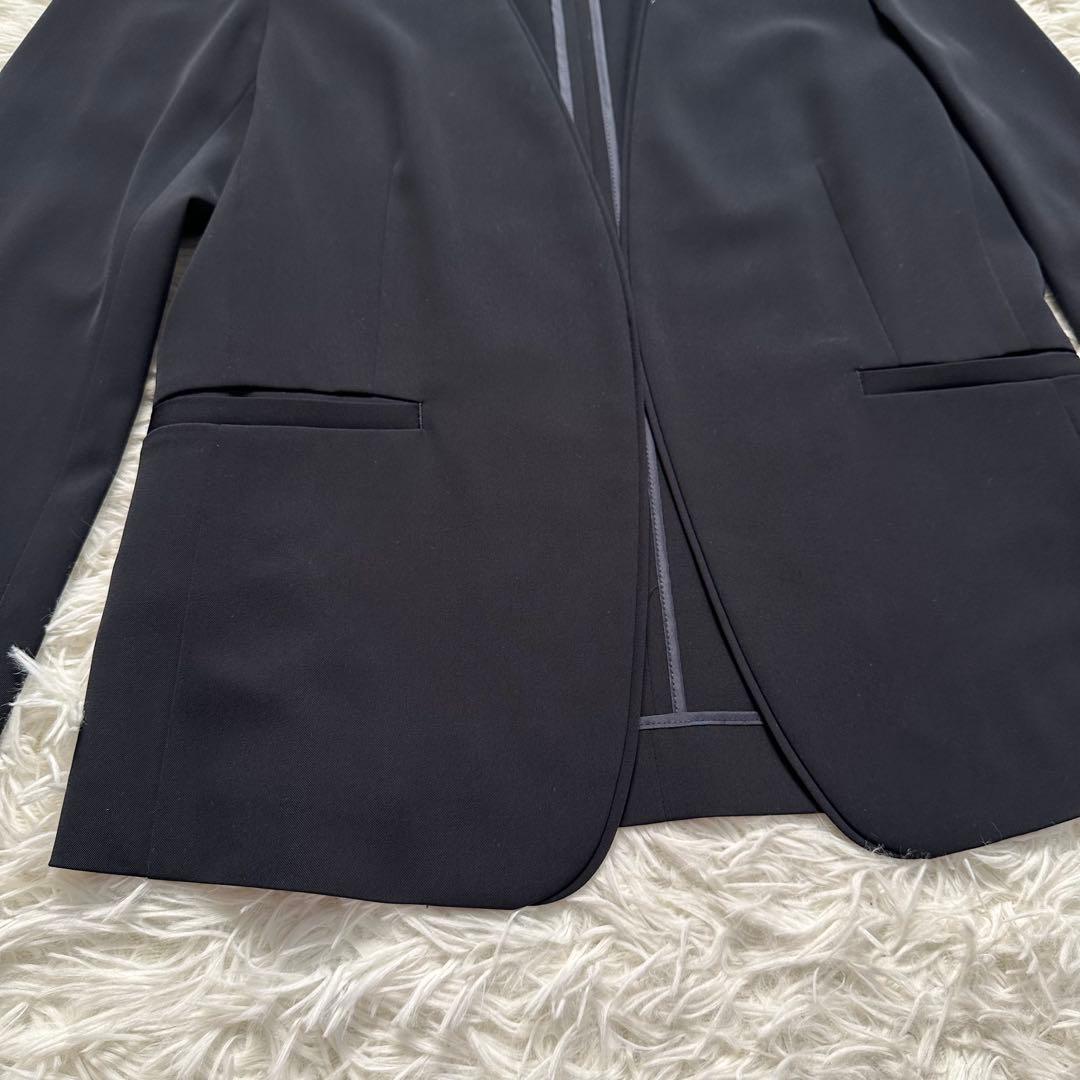 【美品】 グリーンレーベルリラクシング　サラフールノーラペルジャケット　パンツ