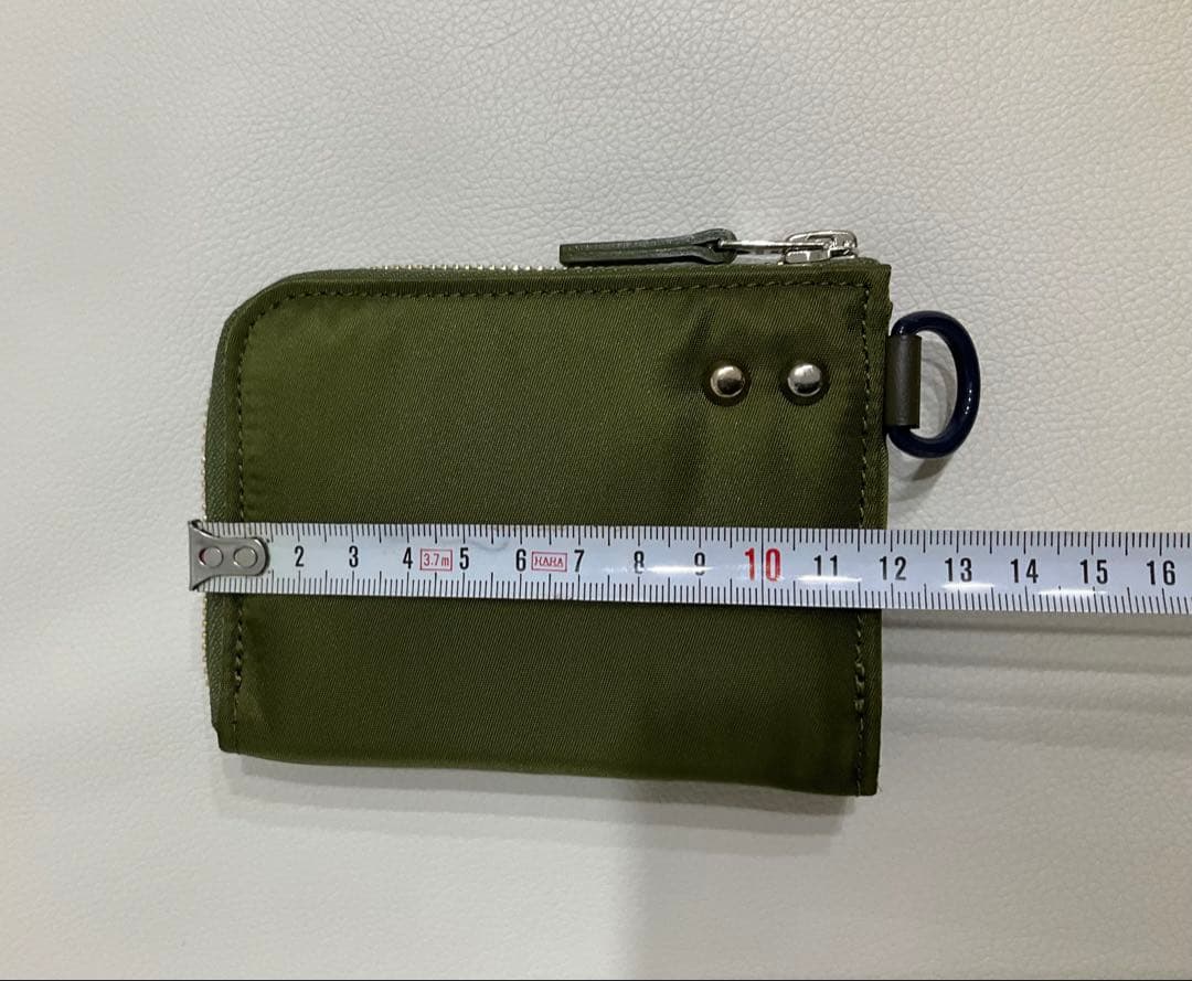 Sacai × Porter 財布 オリーブグリーン ケース