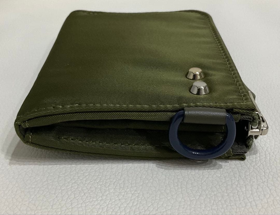 Sacai × Porter 財布 オリーブグリーン ケース