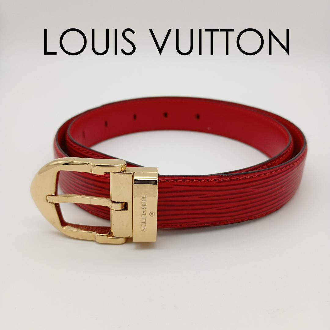 LOUIS VUITTON エピ サンチュール クラシック ベルトサイズ85