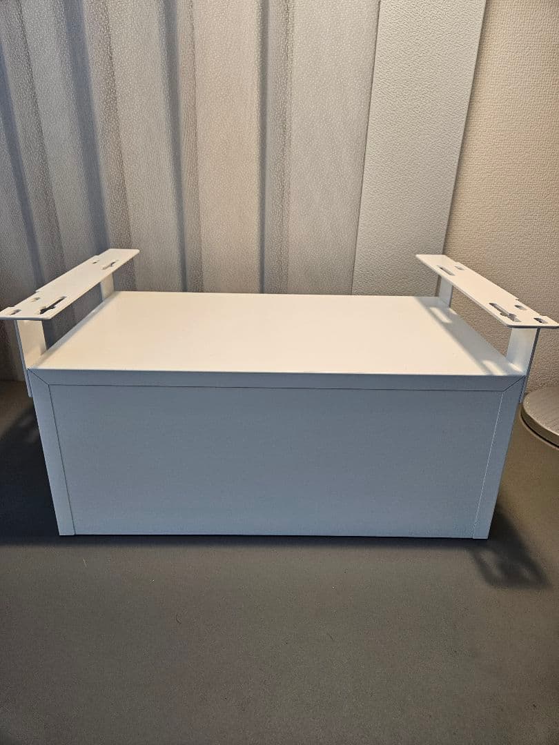 【デスクの完成形✨】PREDUCTS Drawer Three ロング ホワイト