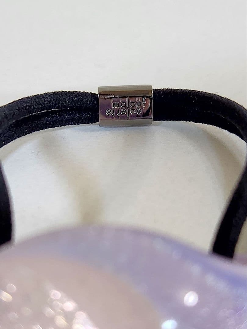 コレットマルーフ グラスポニー ラベンダー　美品！