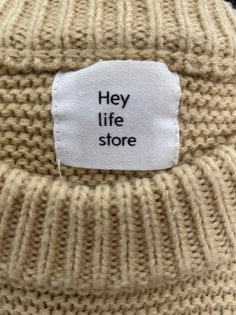 トップス heylifestore / hand stitch knit