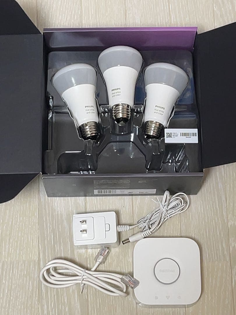 PHILIPS Hue フルカラー スターターセットA60