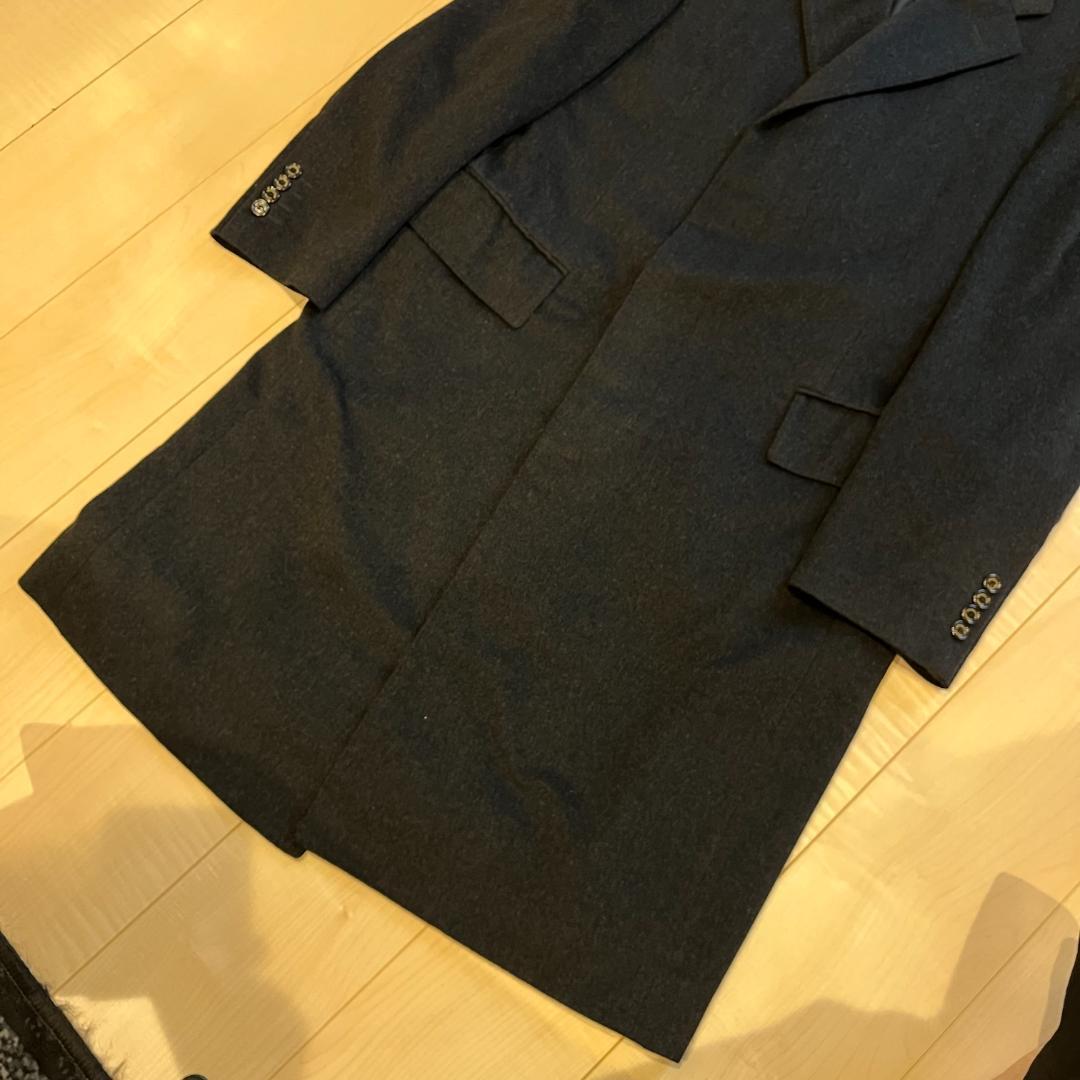 【一時値下げ】【極美品】Aquascutum カシミヤ100% チェスターコート